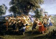 Dance of Italian Villagers Peter Paul Rubens
